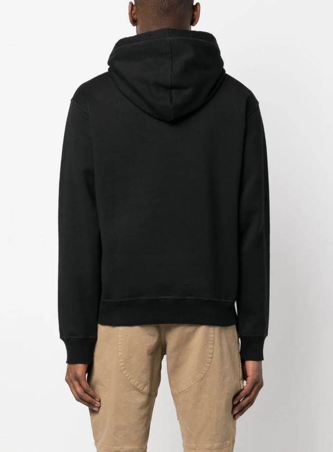 DSQUARED2 Hoodie met logoprint Zwart