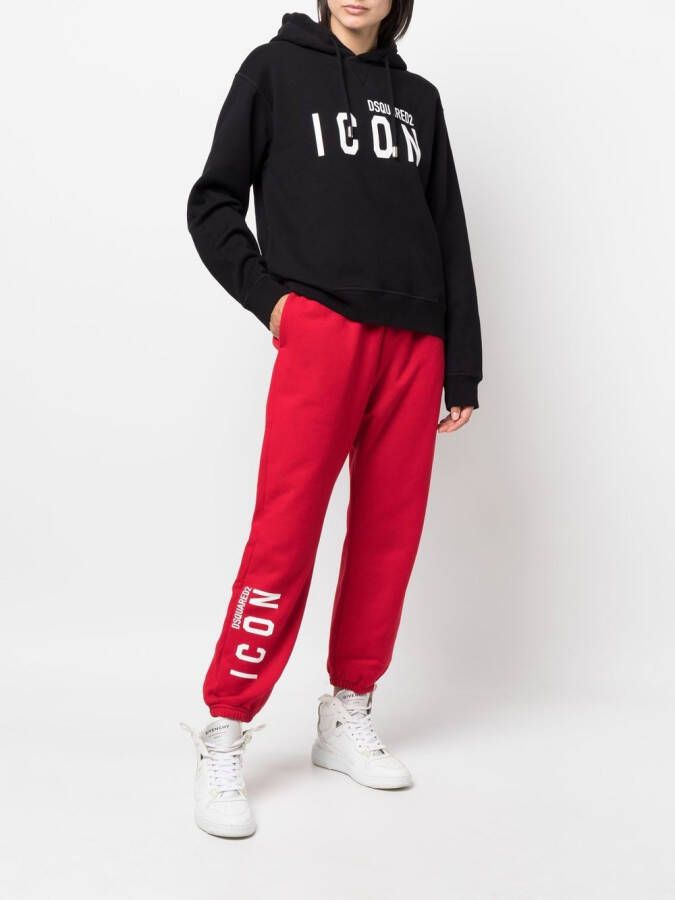 DSQUARED2 Icon Cool hoodie Zwart