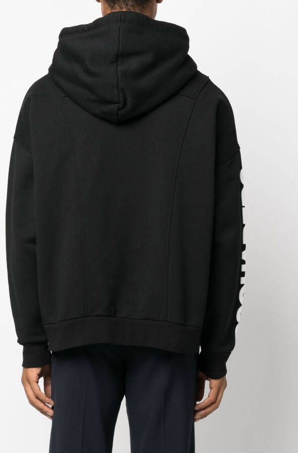 DSQUARED2 Hoodie met logoprint Zwart