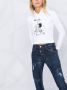 DSQUARED2 Hoodie met tekst Wit - Thumbnail 5