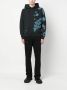 DSQUARED2 Hoodie met tie-dye print Zwart - Thumbnail 2