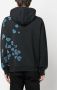 DSQUARED2 Hoodie met tie-dye print Zwart - Thumbnail 4