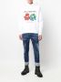 DSQUARED2 Hoodie met trekkoord Wit - Thumbnail 2