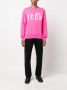 DSQUARED2 Sweater met Icon-logoprint Roze - Thumbnail 2