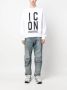 Dsquared2 Sweater met Icon-logoprint Wit - Thumbnail 2
