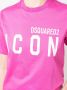 Dsquared2 Icon logo-print T-shirt Roze - Thumbnail 5