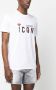 DSQUARED2 Icon logo-print T-shirt Wit - Thumbnail 3