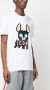 DSQUARED2 Icon pixel-print T-shirt Wit - Thumbnail 3