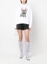 DSQUARED2 Icon pixelated-print hoodie Wit - Thumbnail 2