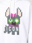 DSQUARED2 Icon pixelated-print hoodie Wit - Thumbnail 5