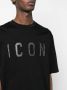 DSQUARED2 Icon-print cotton T-shirt Zwart - Thumbnail 5