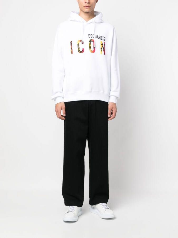 Dsquared2 Sweater met Icon-print Wit
