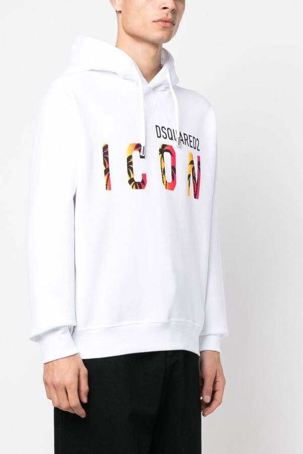 Dsquared2 Sweater met Icon-print Wit
