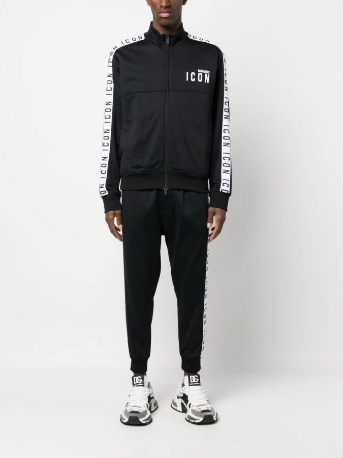 DSQUARED2 Icon-print sweatshirt Zwart