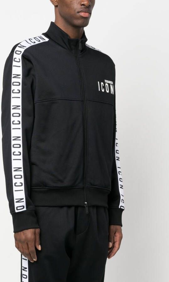 DSQUARED2 Icon-print sweatshirt Zwart