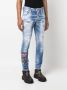 DSQUARED2 Jeans met print Blauw - Thumbnail 3