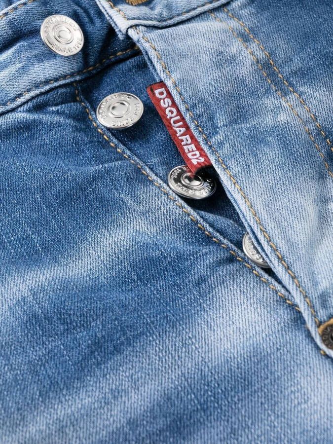 DSQUARED2 Jeans met print Blauw