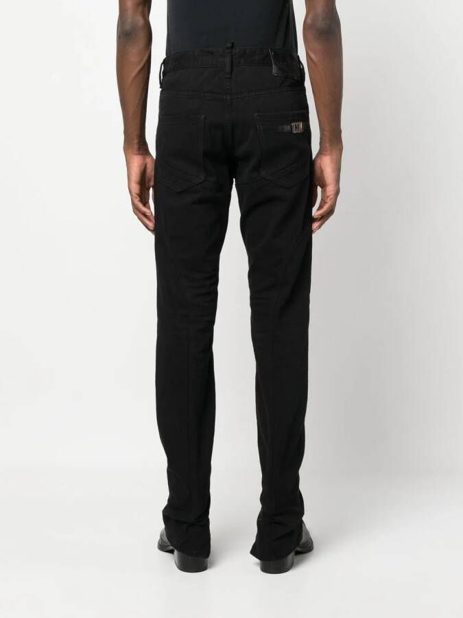 DSQUARED2 Icon straight-leg jeans Zwart