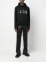 DSQUARED2 Icon studded hoodie Zwart - Thumbnail 2