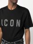 DSQUARED2 Icon studded T-shirt Zwart - Thumbnail 5