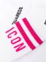 DSQUARED2 Intarsia sokken Wit - Thumbnail 2