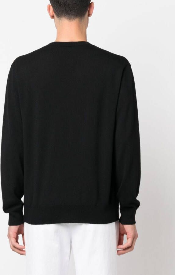 DSQUARED2 Trui met esdoornblad-patroon Zwart