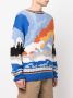 DSQUARED2 Intarsia trui Blauw - Thumbnail 3