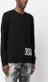 DSQUARED2 Intarsia trui Zwart - Thumbnail 3