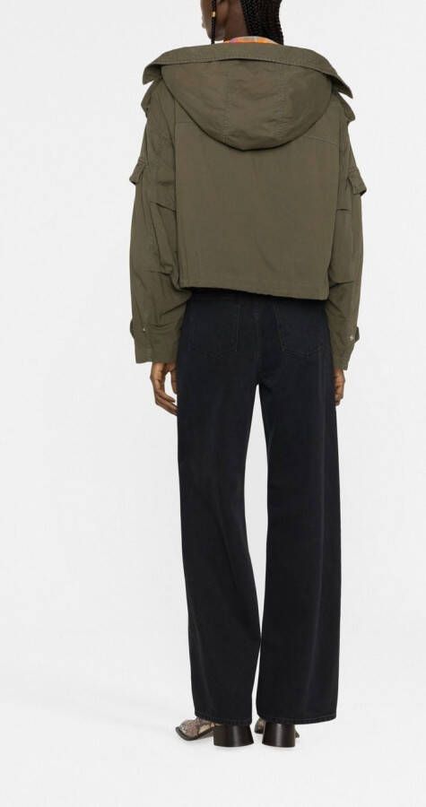 DSQUARED2 Jack met capuchon Groen