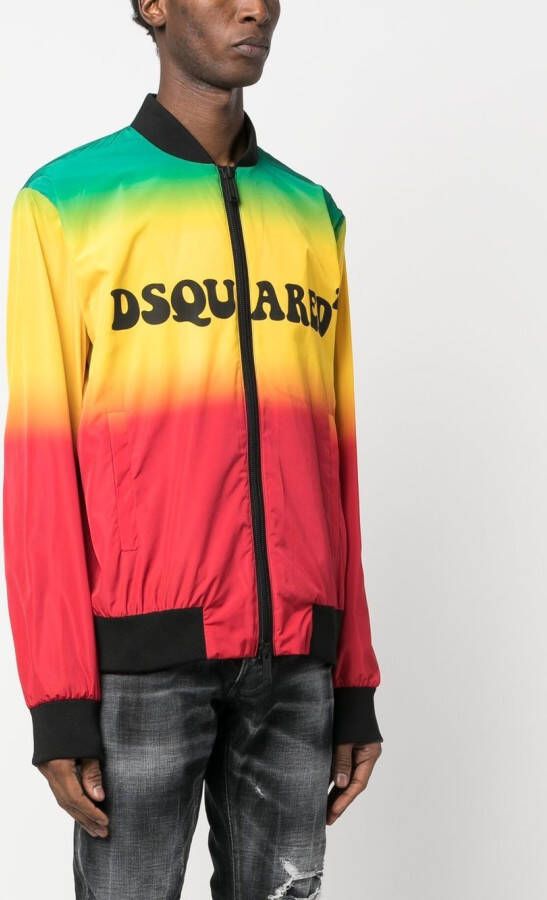 DSQUARED2 Jack met logoprint Groen