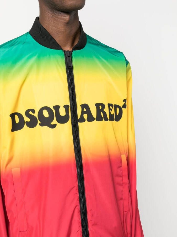 DSQUARED2 Jack met logoprint Groen