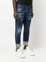 DSQUARED2 Jeans met geborduurde bloemen Blauw - Thumbnail 4