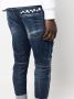 DSQUARED2 Jeans met geborduurde bloemen Blauw - Thumbnail 5