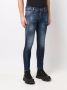 Dsquared2 Jeans met logopatch heren katoenPolyester Elastane katoen 42 Blauw - Thumbnail 3