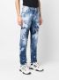 DSQUARED2 Jeans met verfspatten Blauw - Thumbnail 3