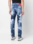 DSQUARED2 Jeans met verfspatten Blauw - Thumbnail 4