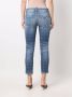 DSQUARED2 Jeans verfraaid met kristallen Blauw - Thumbnail 4