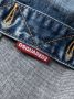 DSQUARED2 Jurk met logoprint Blauw - Thumbnail 5