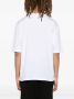 DSQUARED2 Katoenen T-shirt met logoprint Wit - Thumbnail 3
