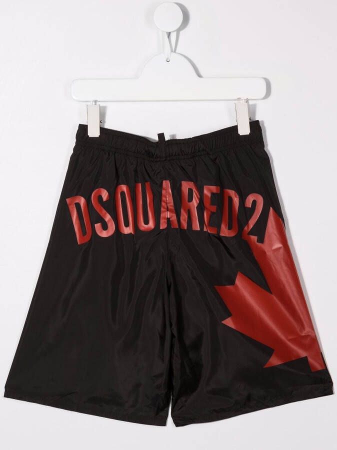 Dsquared2 Kids Bermuda shorts Zwart