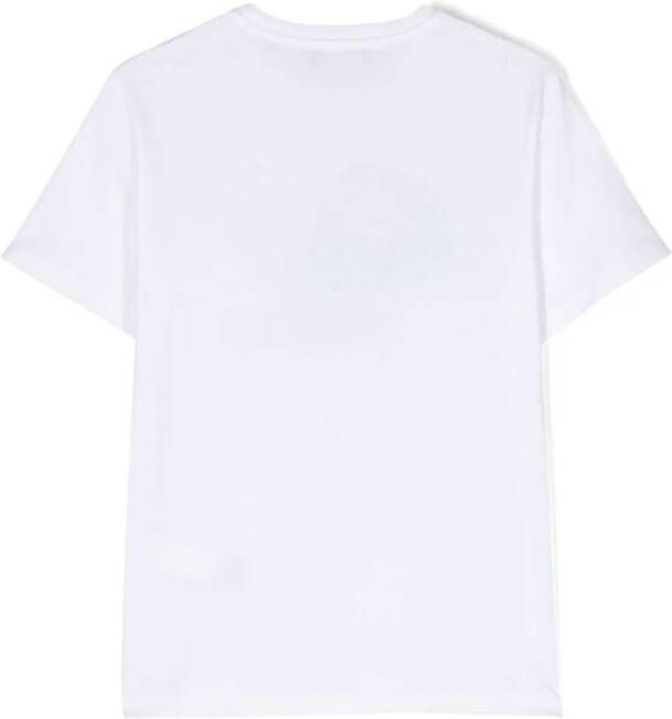 DSQUARED2 KIDS T-shirt met grafische print Wit