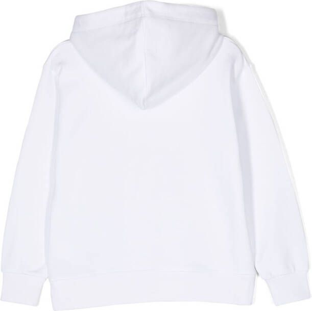DSQUARED2 KIDS Hoodie met logoprint Wit