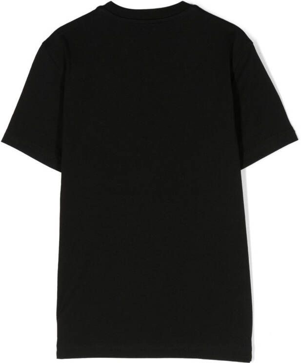 DSQUARED2 KIDS T-shirt met logoprint Zwart