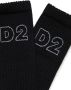 Dsquared2 Kids Intarsia sokken Zwart - Thumbnail 2