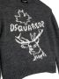 DSQUARED2 KIDS Intarsia trui Grijs - Thumbnail 3