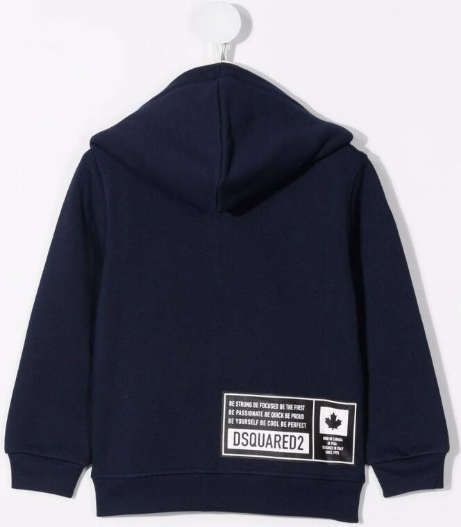 DSQUARED2 KIDS Jack met logopatch Blauw