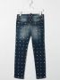 Dsquared2 Kids Jeans met Swaroski kristallen Blauw - Thumbnail 2