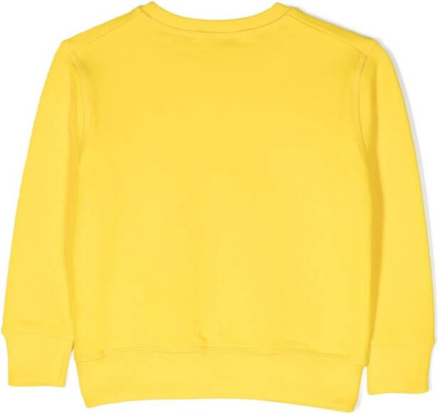 DSQUARED2 KIDS Sweater met logoprint Geel