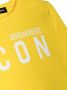 DSQUARED2 KIDS Sweater met logoprint Geel - Thumbnail 3