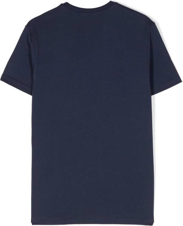 DSQUARED2 KIDS T-shirt met logoprint Blauw